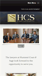Mobile Screenshot of hcmsrlaw.com